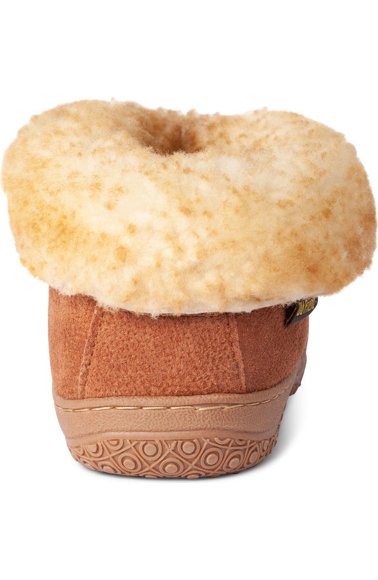 Old Friend Genuine Shearling Bootie Slipper, Alternate, color,