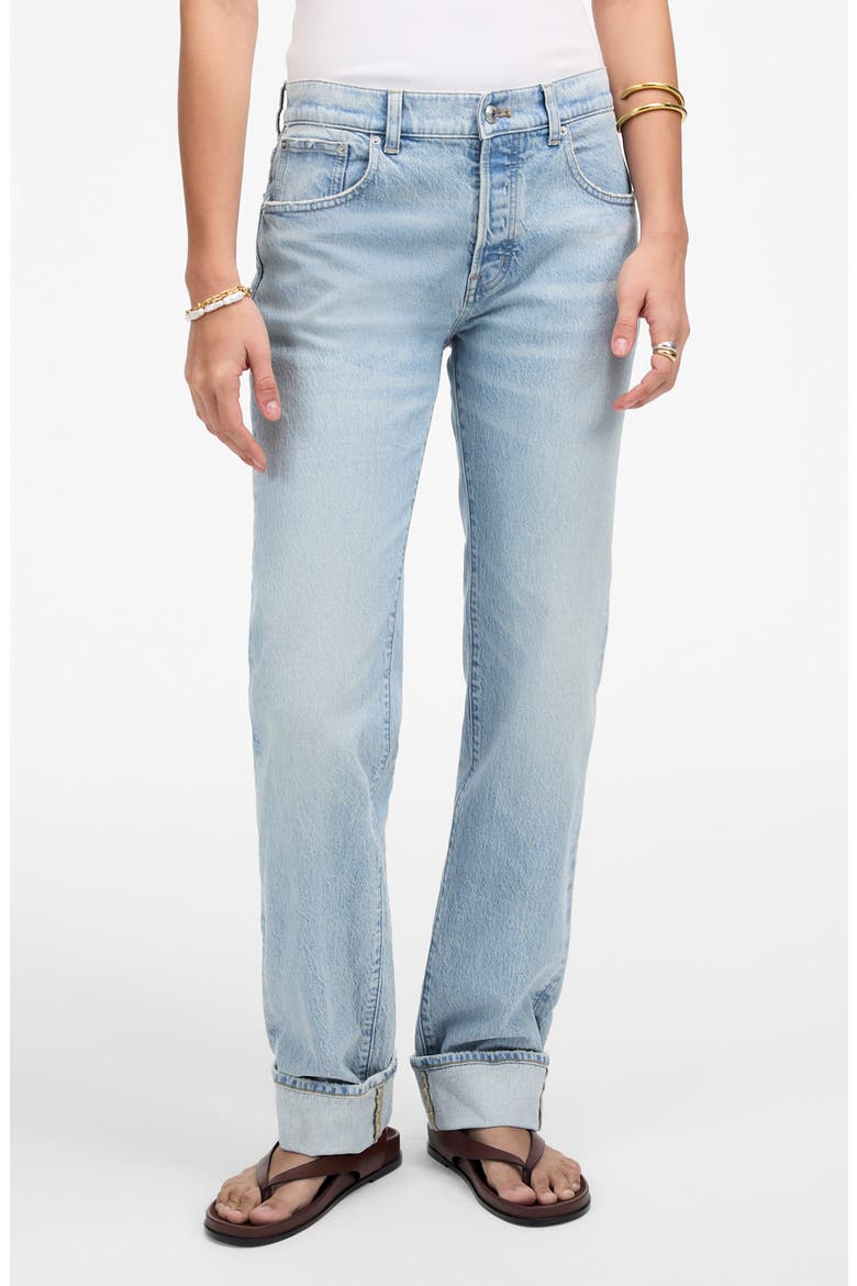 Dean Easy Straight Leg Jeans, Main, color, FOSTER WASH