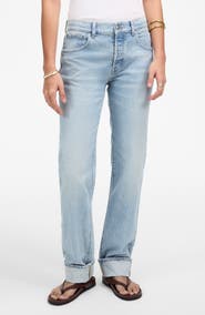 Madewell Dean Easy Straight Leg Jeans