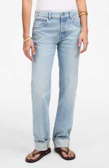 Madewell Dean Easy Straight Leg Jeans