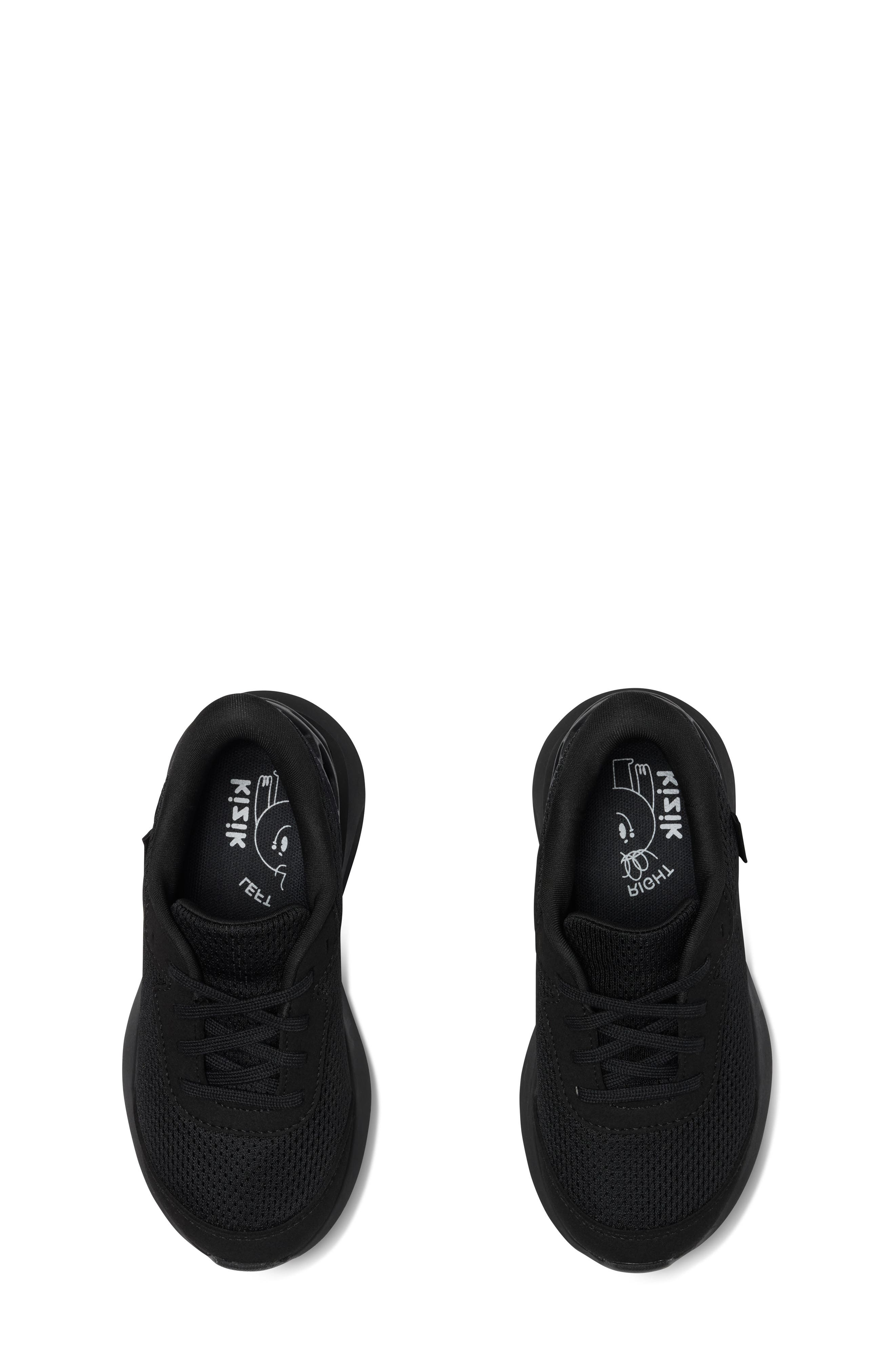 Kizik Kids' Athens 2 Hands-Free Sneaker, Alternate, color, Blackout