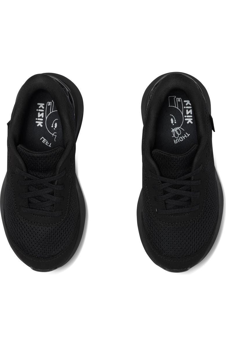 Kizik Kids' Athens 2 Hands-Free Sneaker, Alternate, color, Blackout
