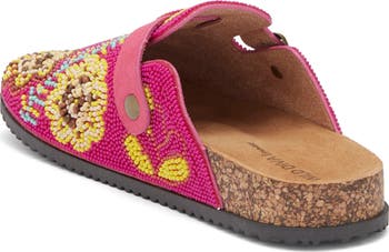 Matcha Embroidered Mule