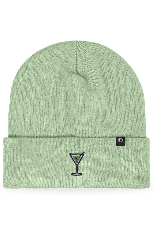 Dalix Martini Beanie Cap In Green