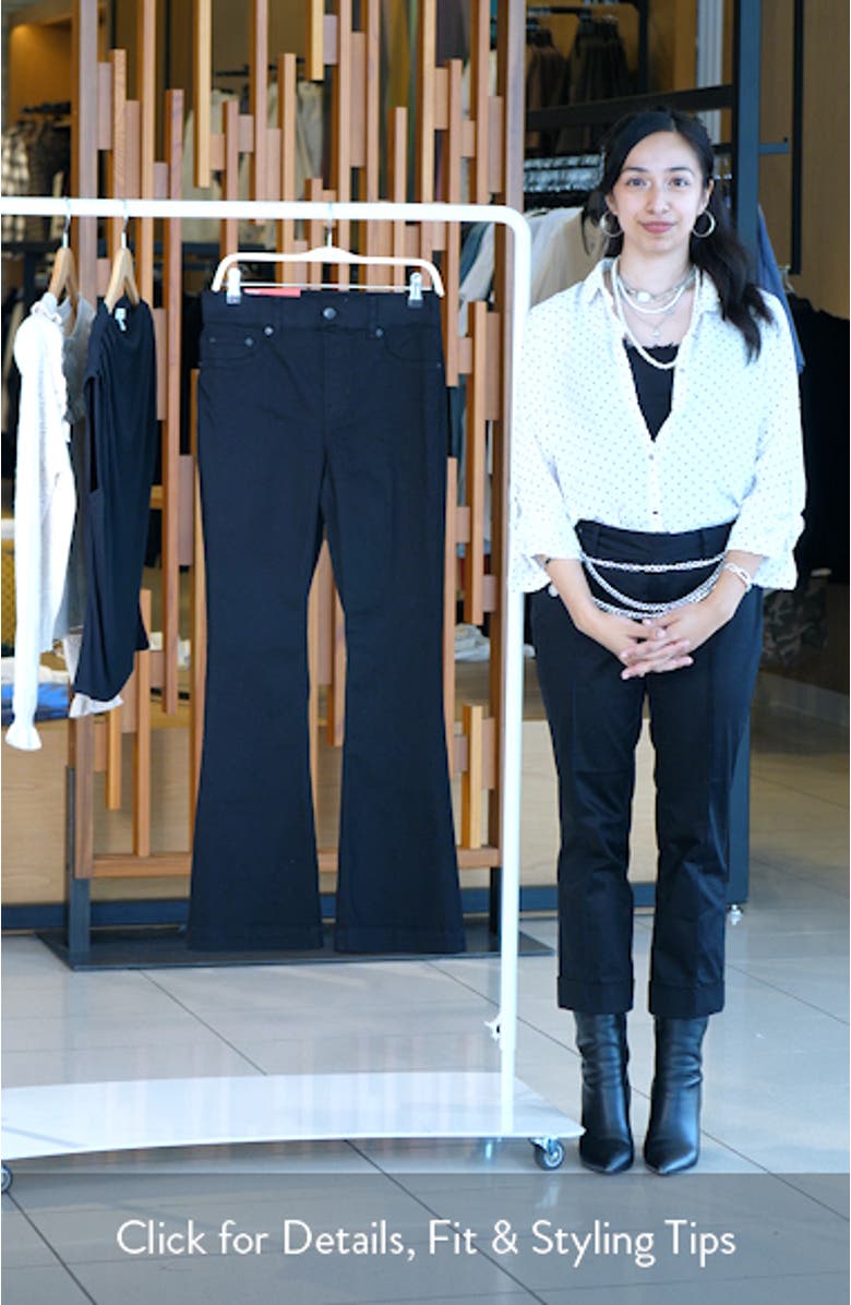 SPANXshape<sup>™</sup> EveryWear High Waist Flare Jeans, sales video thumbnail