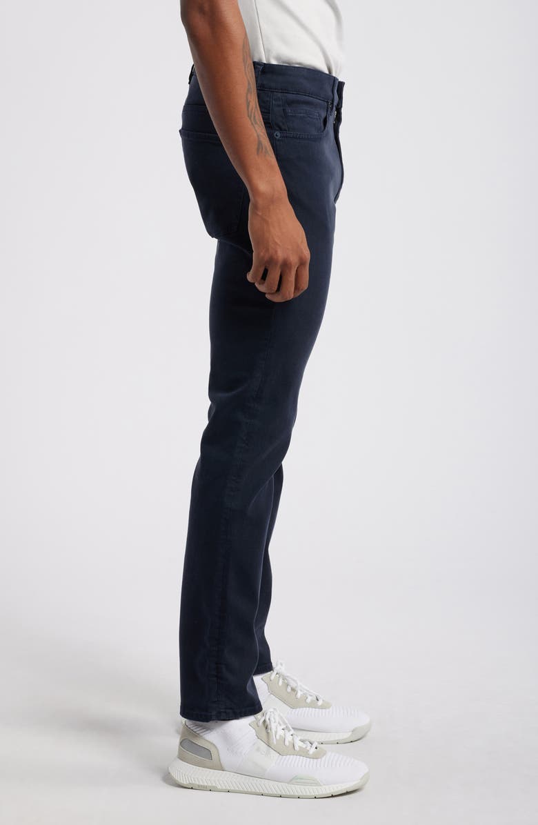 BOSS Delaware Straight Leg Five Pocket Pants, Alternate, color, Dark Blue