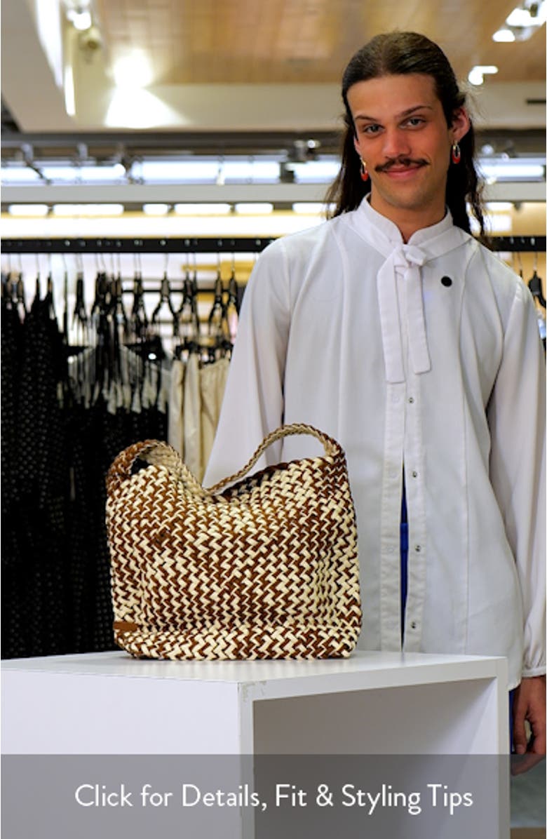 Medium Nomad Double Weave Hobo Bag, sales video thumbnail