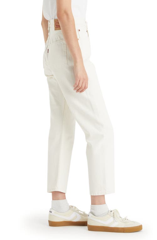 Levi's® 501® High Waist Crop Straight Leg Jeans In Ethereal Ecru