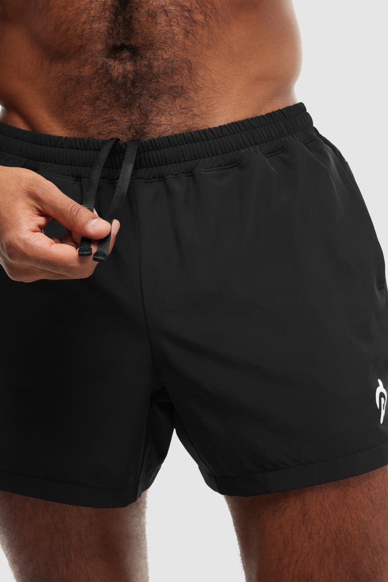 5" Unlined Training Short, Alternate, color, Black