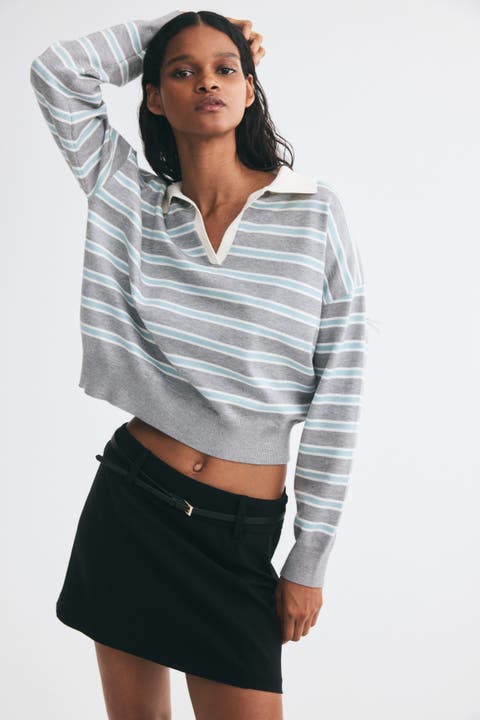 Fine-knit Polo Shirt