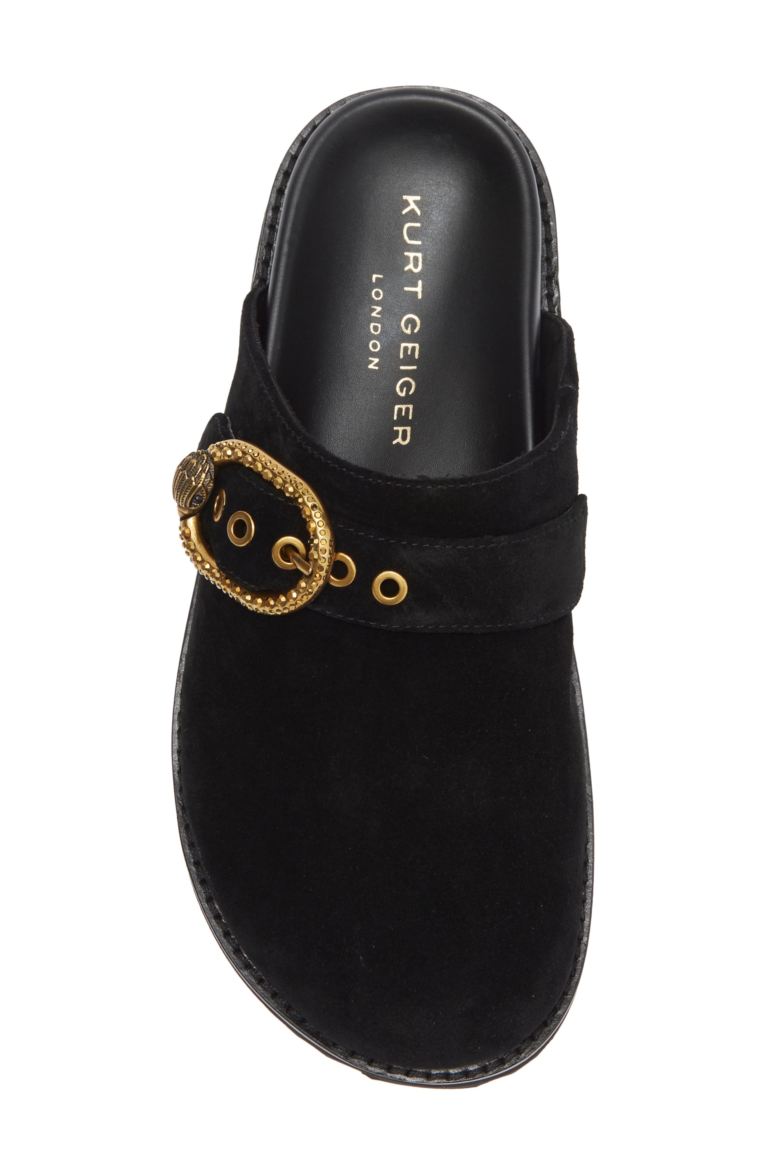 Kurt Geiger London Mayfair Buckle Mule, Alternate, color, 