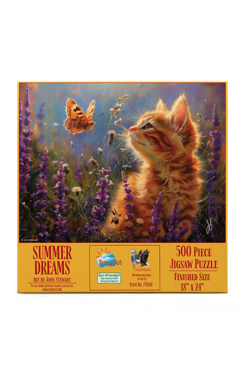 Sunsout Summer Dreams 500 piece Jigsaw Puzzle for Adults, Alternate, color, Multicolor