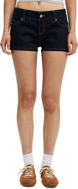 Cotton On Women's Micro Low Denim Short