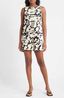 Topshop Animal Print Cotton Romper