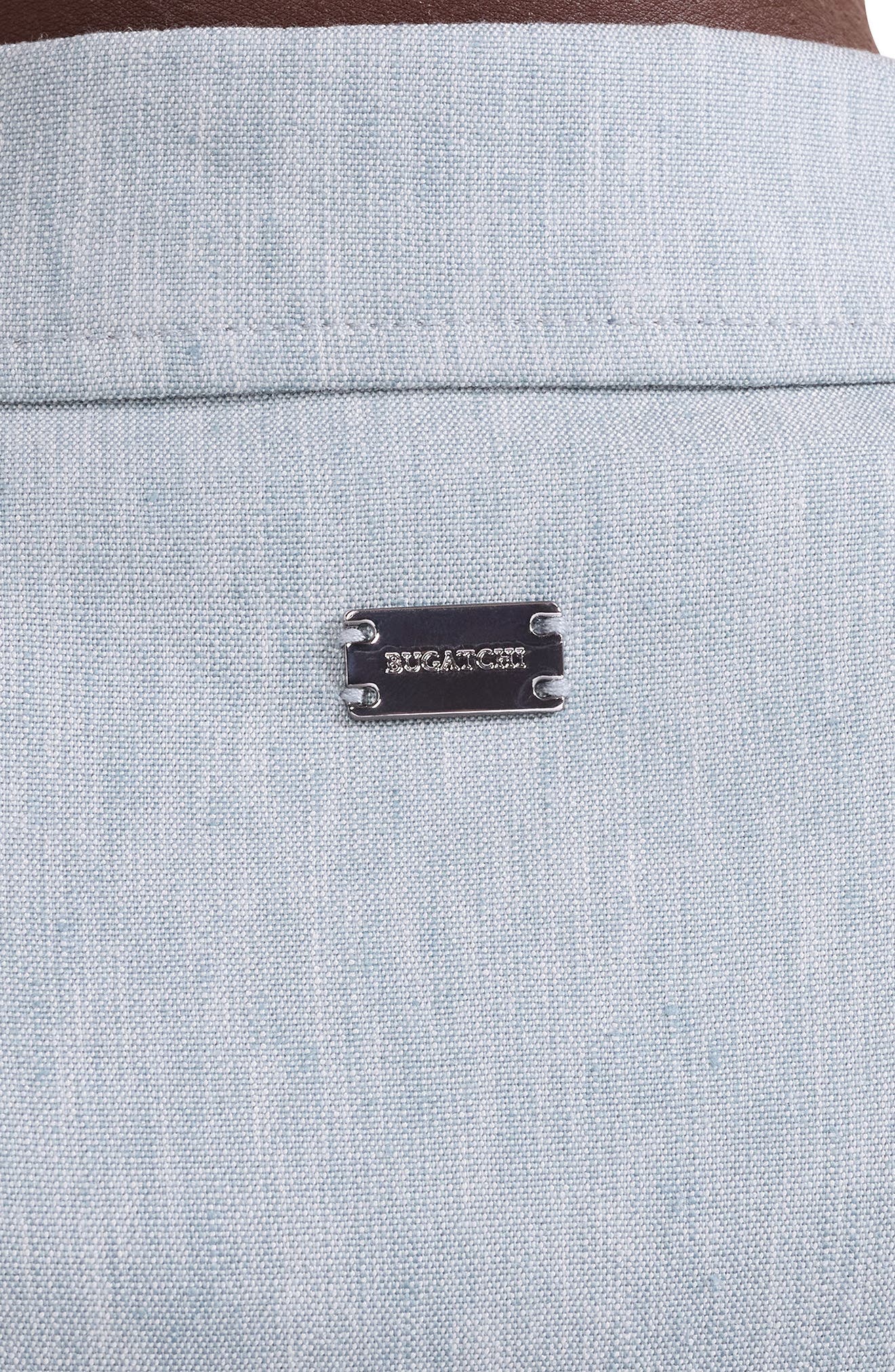 Bugatchi Aerolinen Linen Blend Shirt Jacket — фото 5