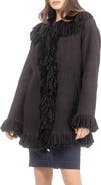 GORSKI Genuine Shearling Lamb Jacket, Fringes
