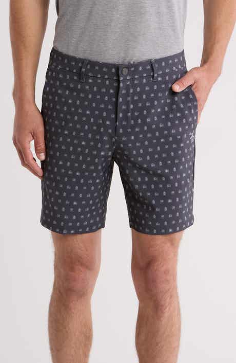 ORIGINAL PENGUIN GOLF TV Print Stretch Twill Golf Shorts
