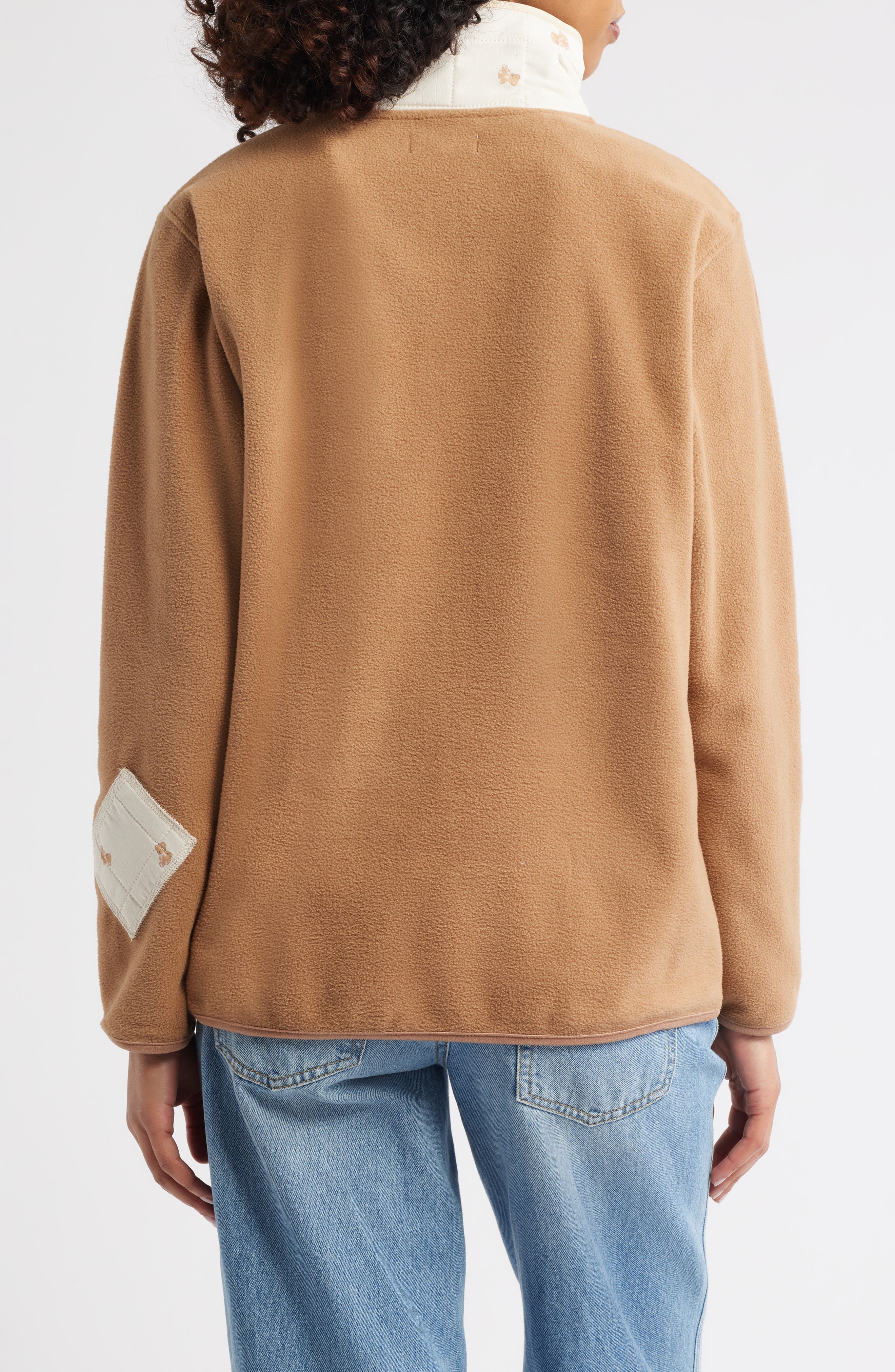 Campy Dreams Fleece Quarter Snap Pullover - image 2