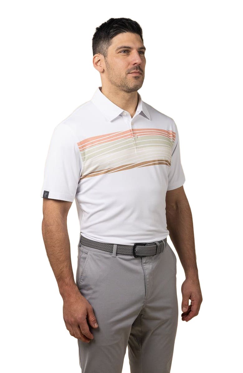 ASHWORTH GOLF Tide Polo, Alternate, color, White