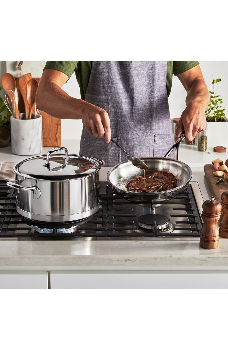 Demeyere Atlantis 3-Piece Stainless Steel Set, Alternate, color, Stainless Steel