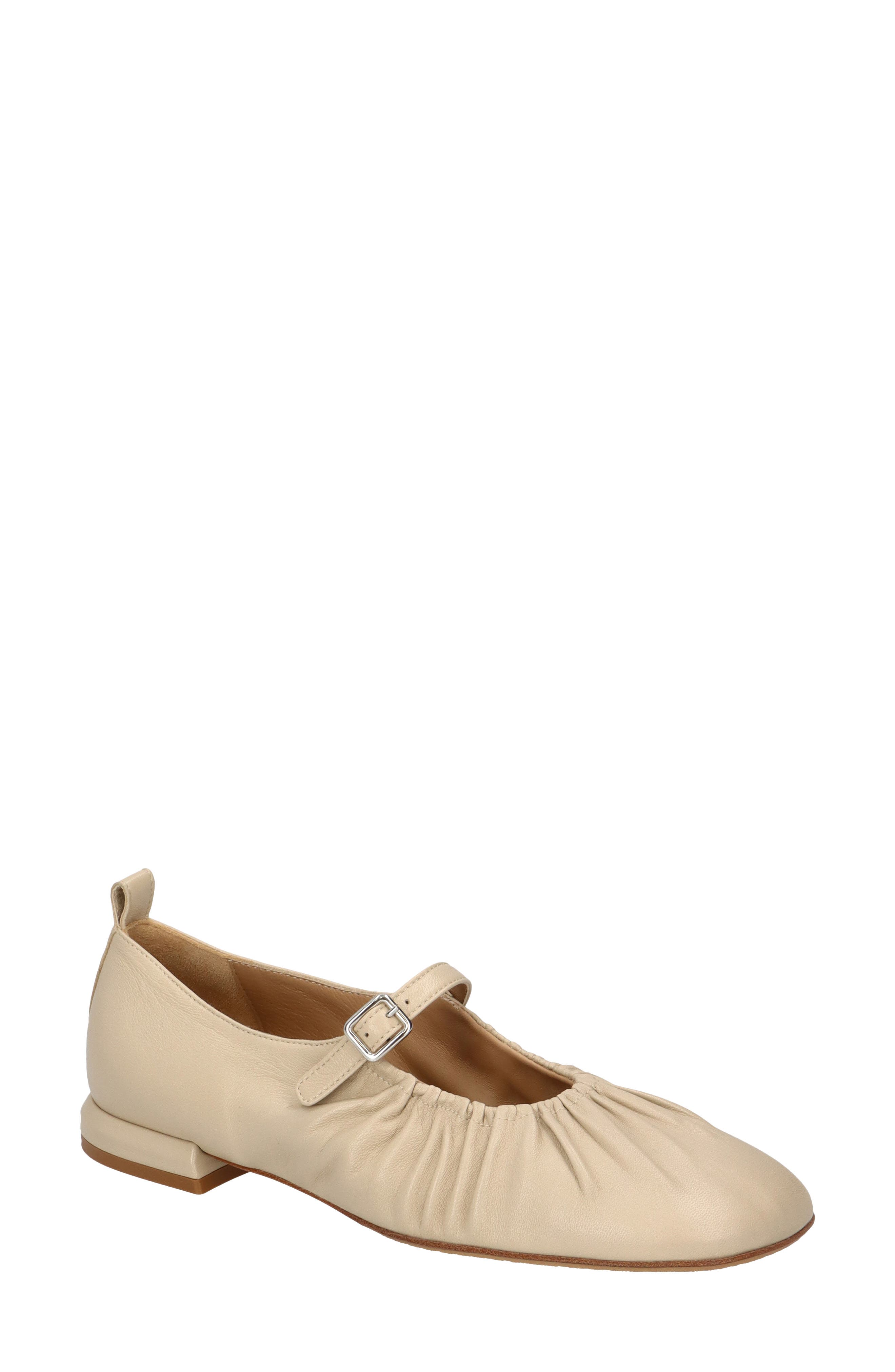Round Toe Mary Jane, Main, color, LIGHT BEIGE