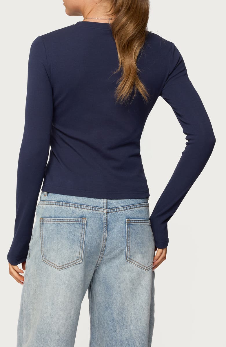 EDIKTED 76 Stretch Cotton Graphic T-Shirt, Alternate, color,