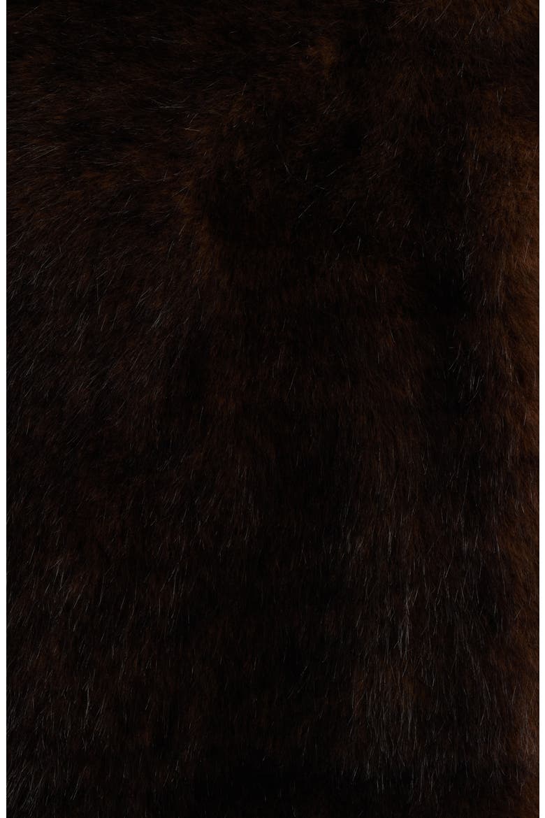 Faux Fur Coat, Alternate, color, MINK