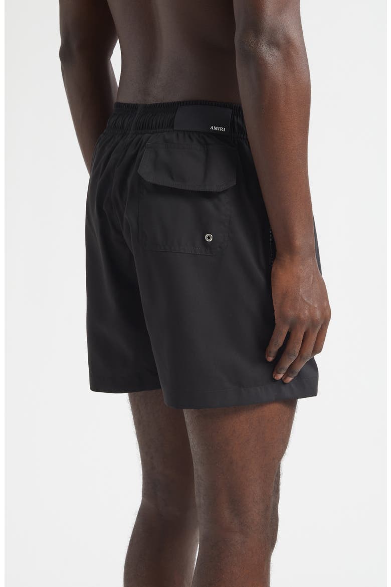 Club Amiri Swim Trunks, Alternate, color, BLACK