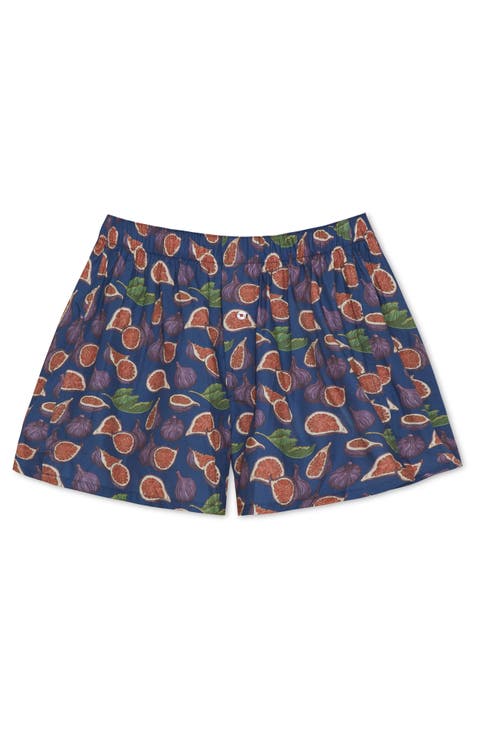 Organic Cotton Fig Spread Boxer Short
