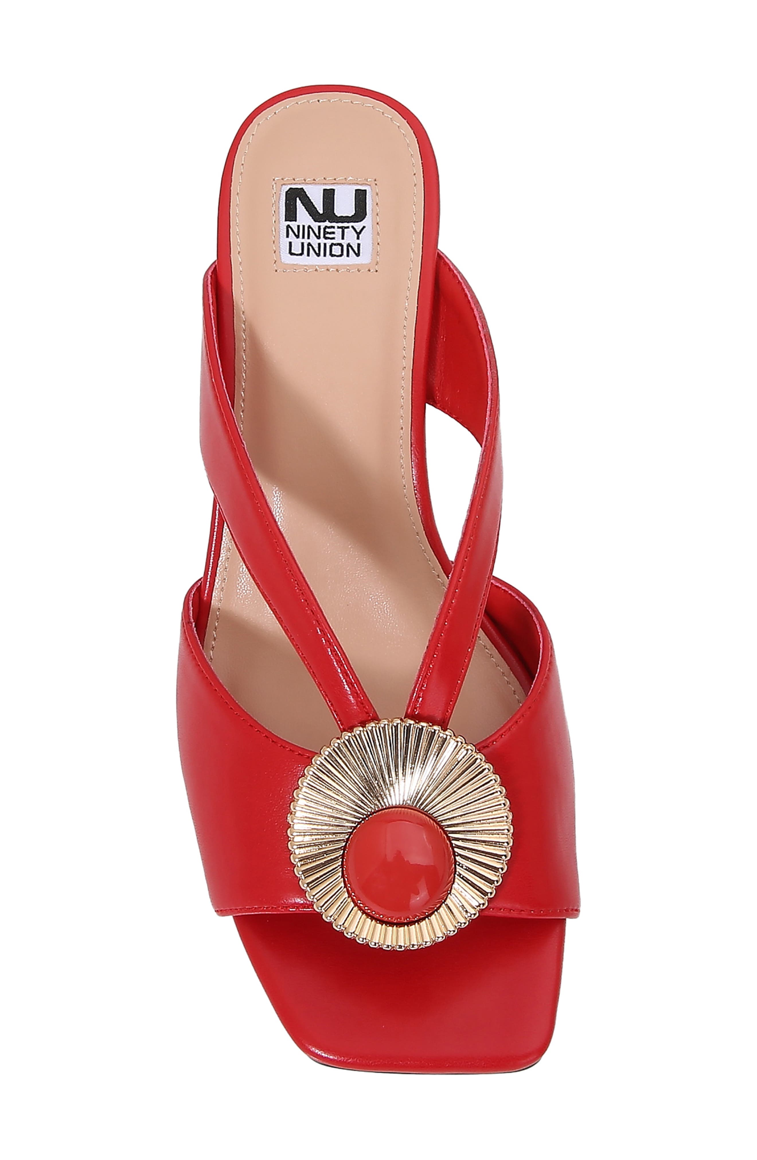 Rina Sandal, Alternate, color, RED