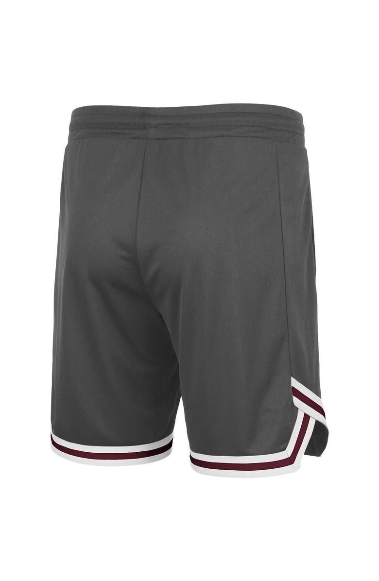 COLOSSEUM Men's Colosseum Charcoal Mississippi State Bulldogs Team Continuity Shorts, Alternate, color, 
