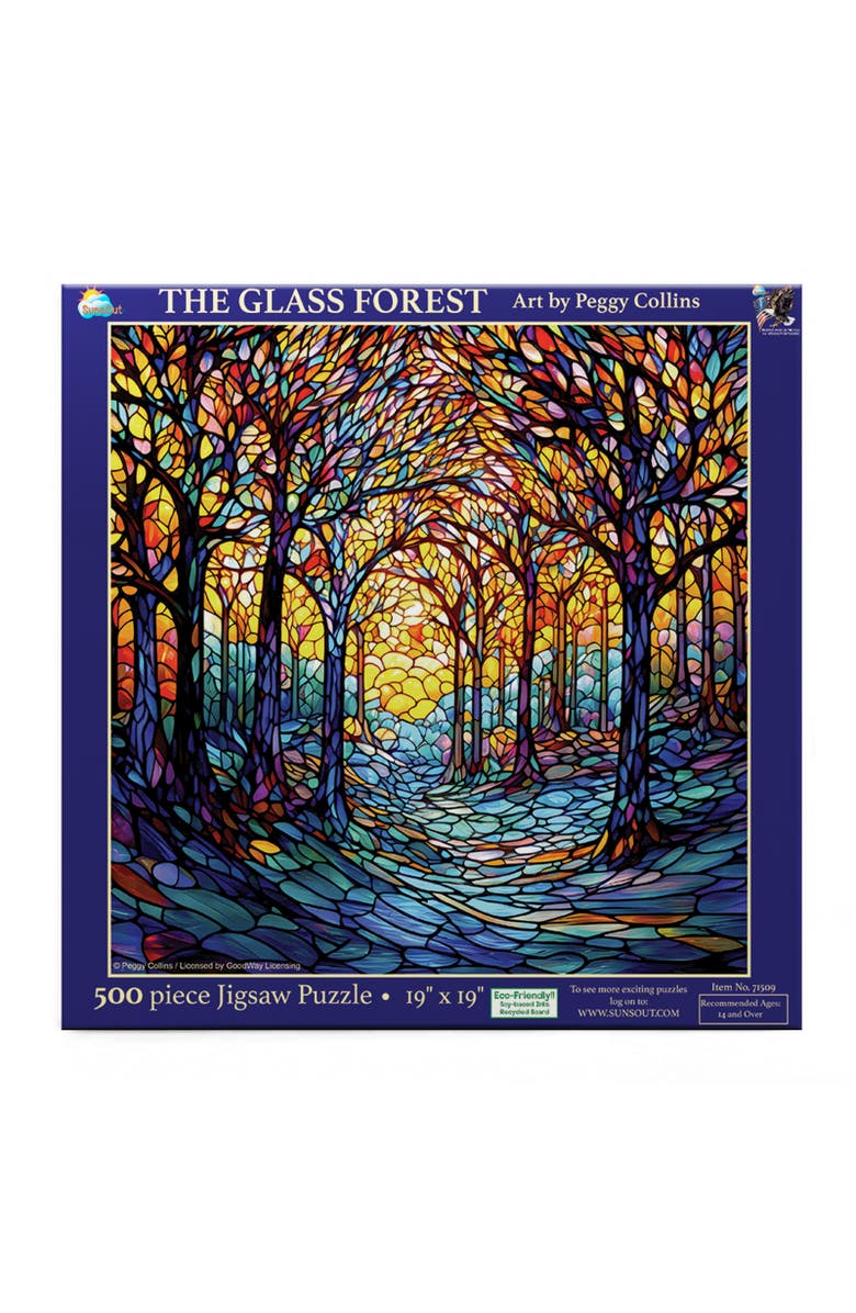 Sunsout The Glass Forest 500 piece Jigsaw Puzzle for Adults, Alternate, color, Multicolor