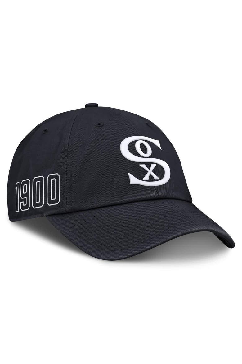 Men's Nike Navy Chicago White Sox Cooperstown Club Adjustable Hat, Main, color, Navy