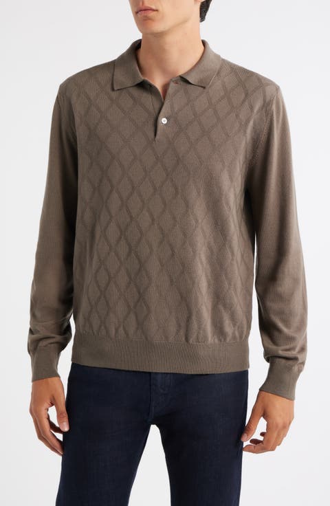 Wool Polo Sweater