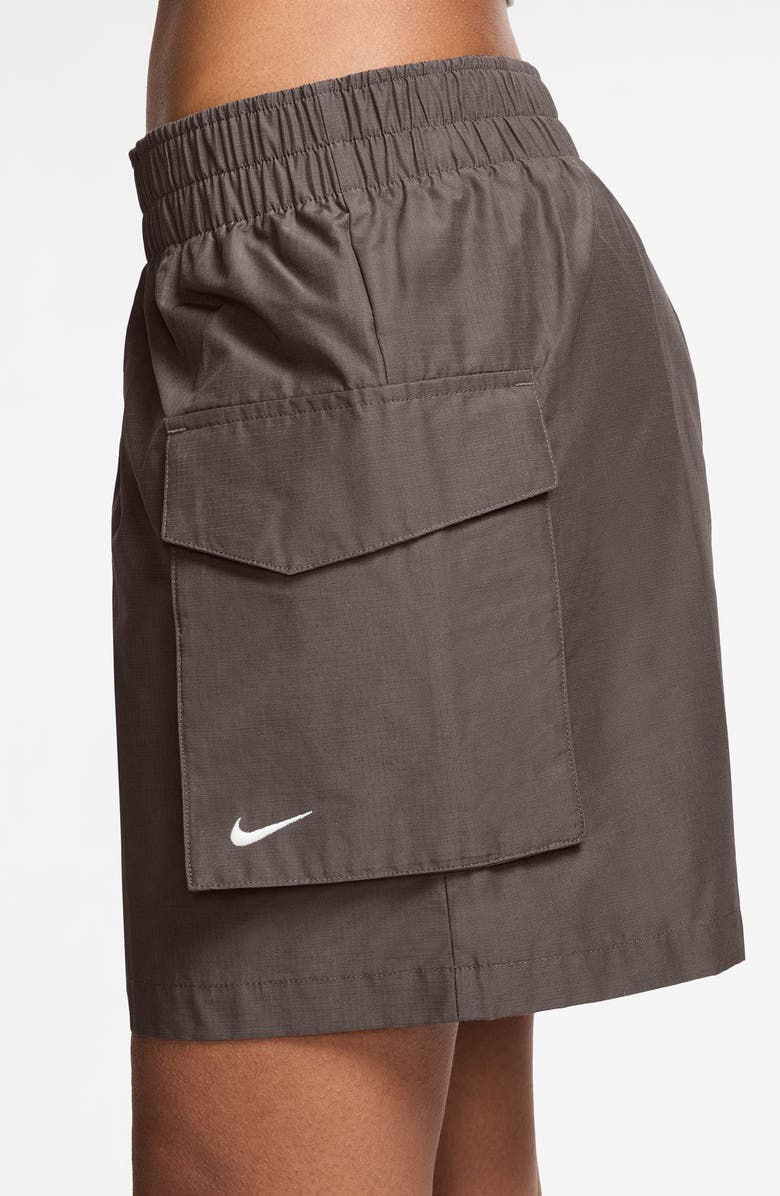 Nike Sportswear Essential Woven High Waist 5-Inch Cargo Shorts, Alternate, color, 