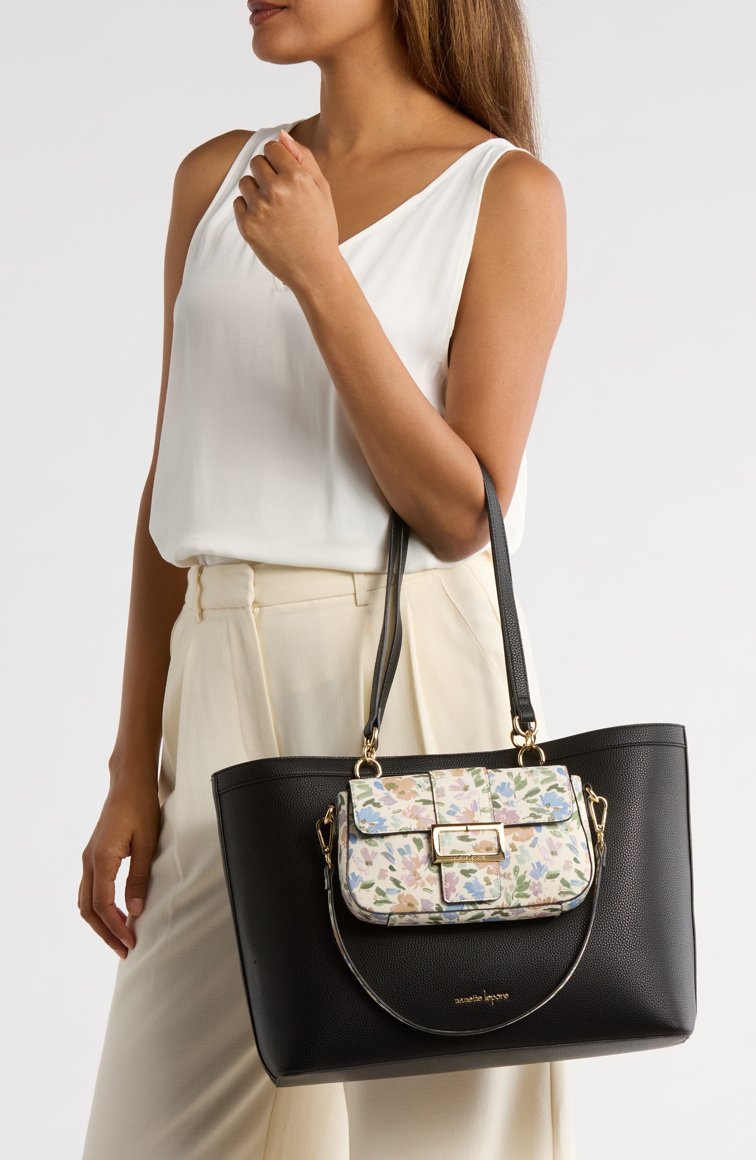 Nanette Lepore Bague 2-in-1 Tote, Alternate, color, 