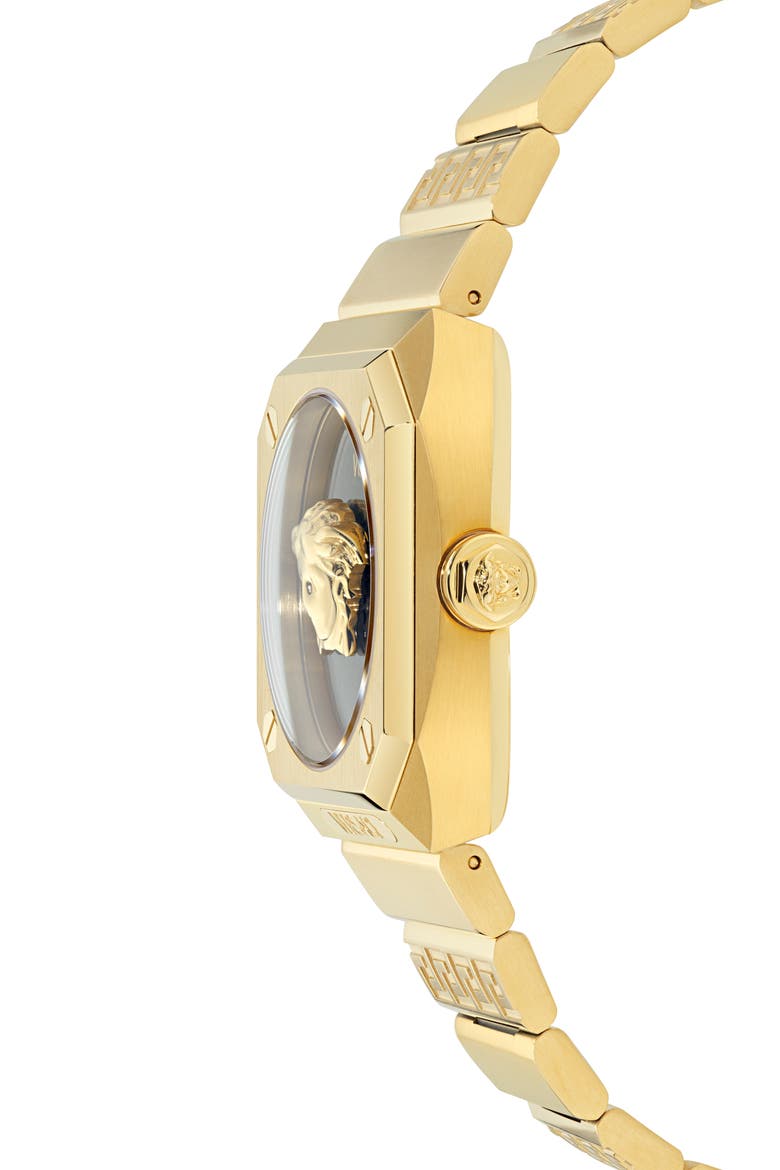 Antares Bracelet Watch, 35mm, Alternate, color, IP YELLOW GOLD