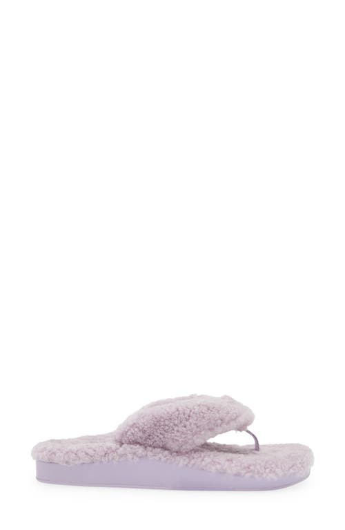 Olukai Kipea Heu Genuine Shearling Slide Sandal