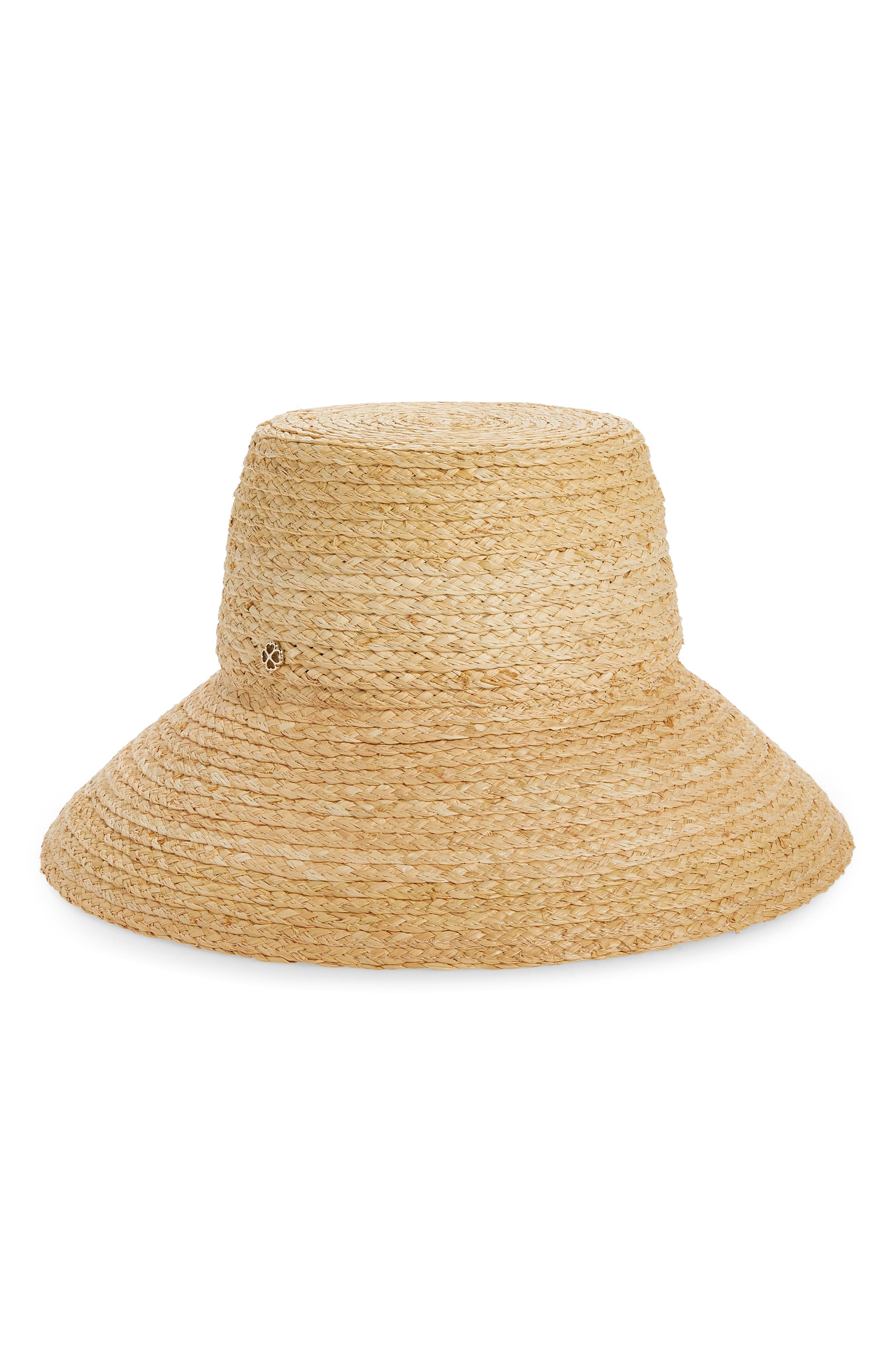 Kate Spade New York wide brim straw hat (Women) | Nordstrom