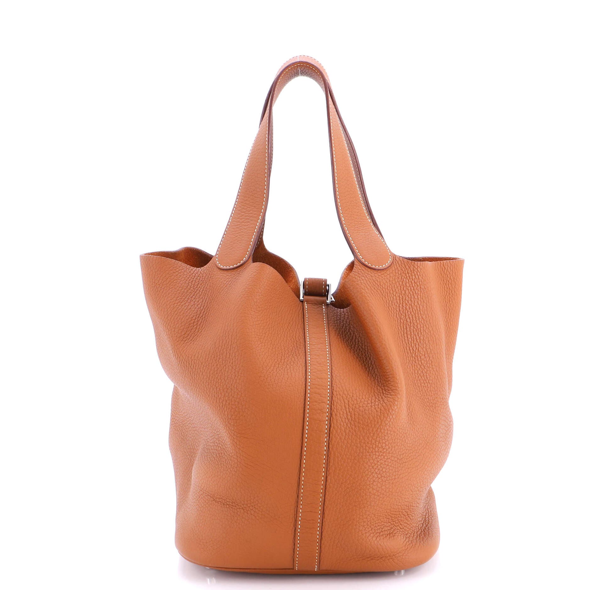 Picotin Lock Bag Clemence GM, Alternate, color, Gold