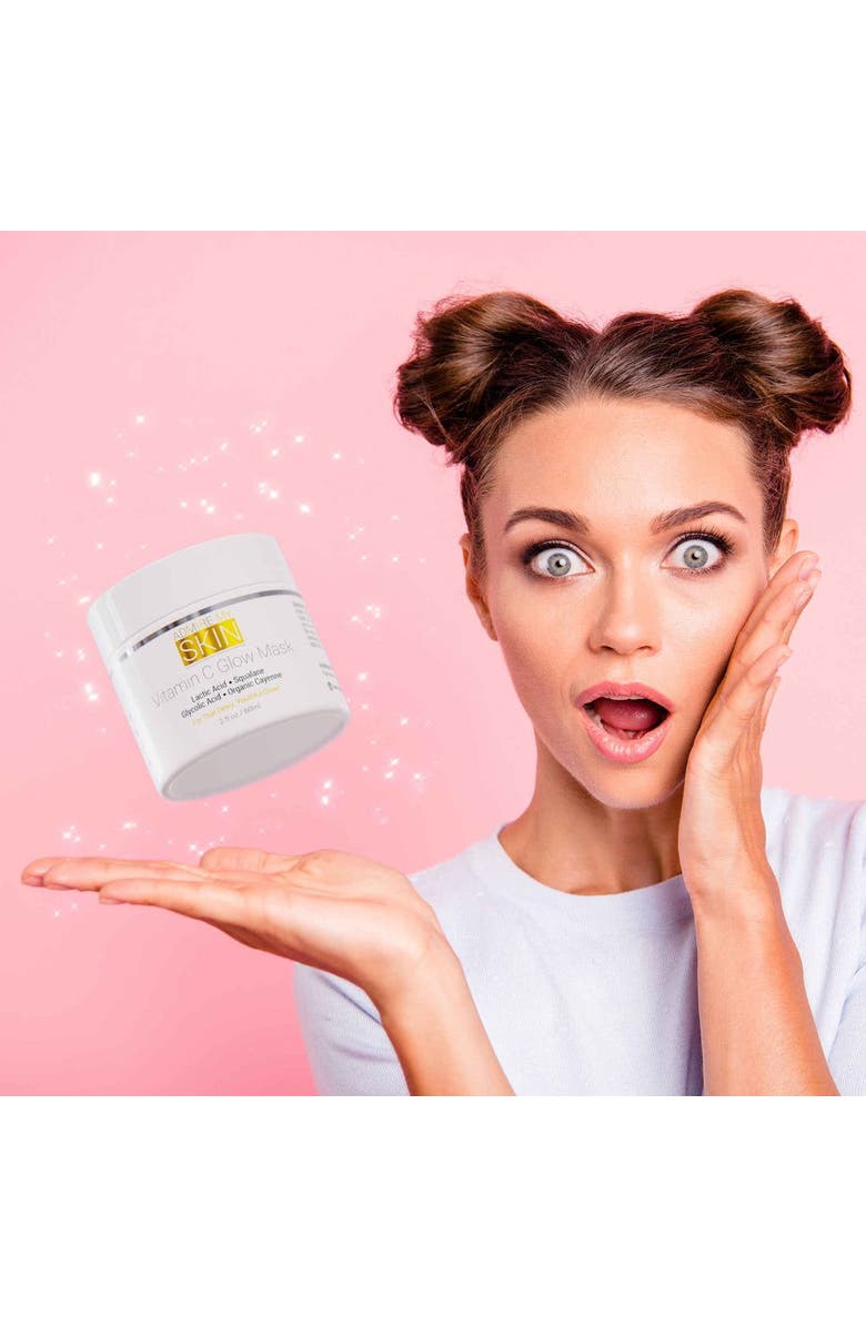 Admire My Skin Vitamin C Glow Mask, Alternate, color, Clear
