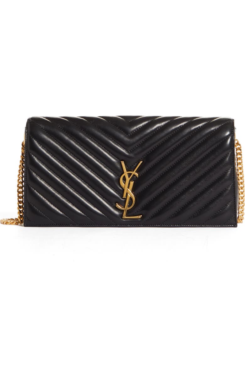 Saint Laurent Kate Matelassé Leather Crossbody Bag, Alternate, color,