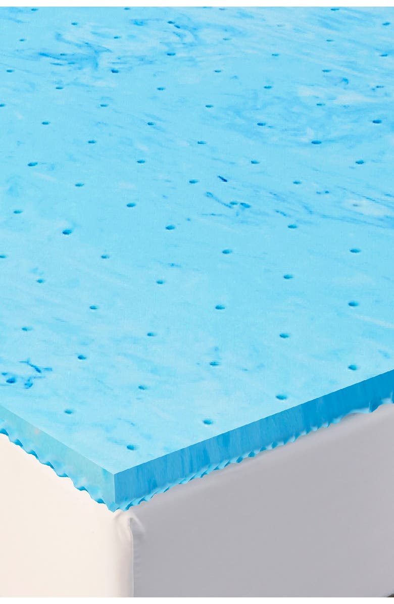 RIO HOME Arctic Sleep(TM) Marbleized Gel Memory Foam Topper - King, Alternate, color, 