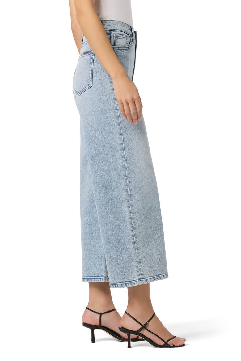 High Waist Ankle Wide Leg Crop Jeans, Alternate, color, KATIMA