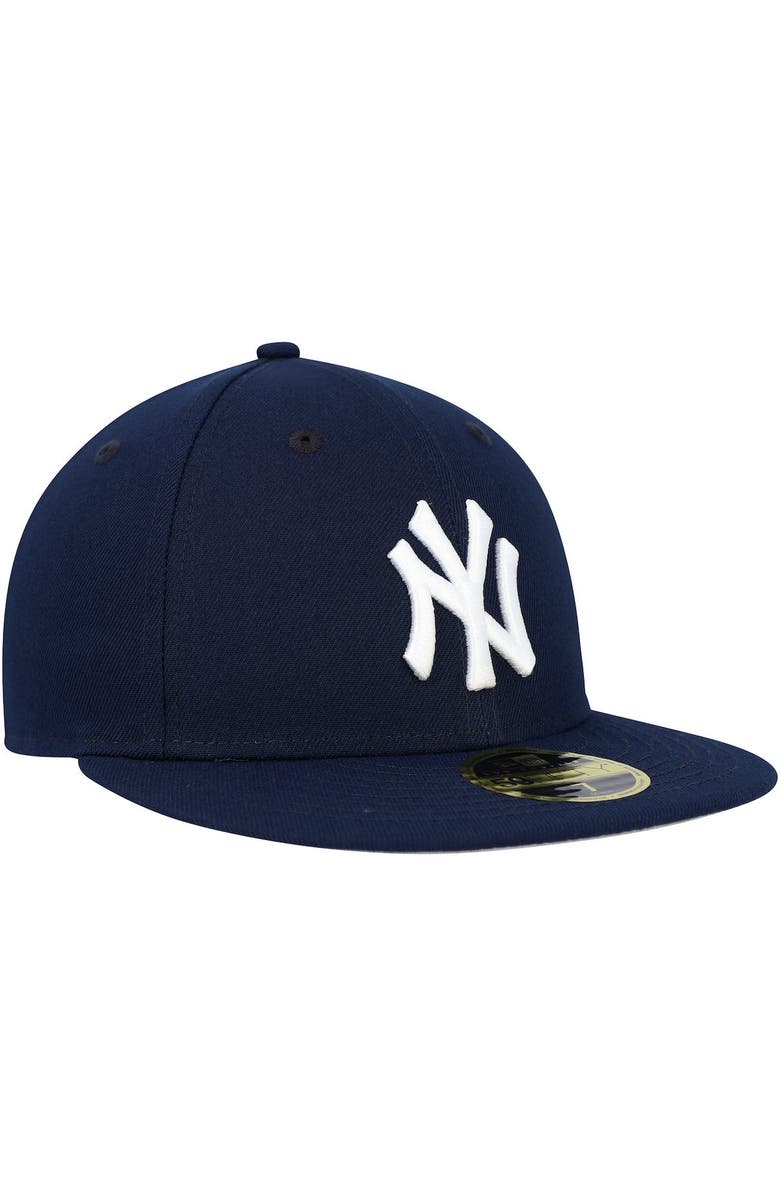 New Era Men's New Era Navy New York Yankees Oceanside Low Profile 59FIFTY Fitted Hat, Alternate, color,