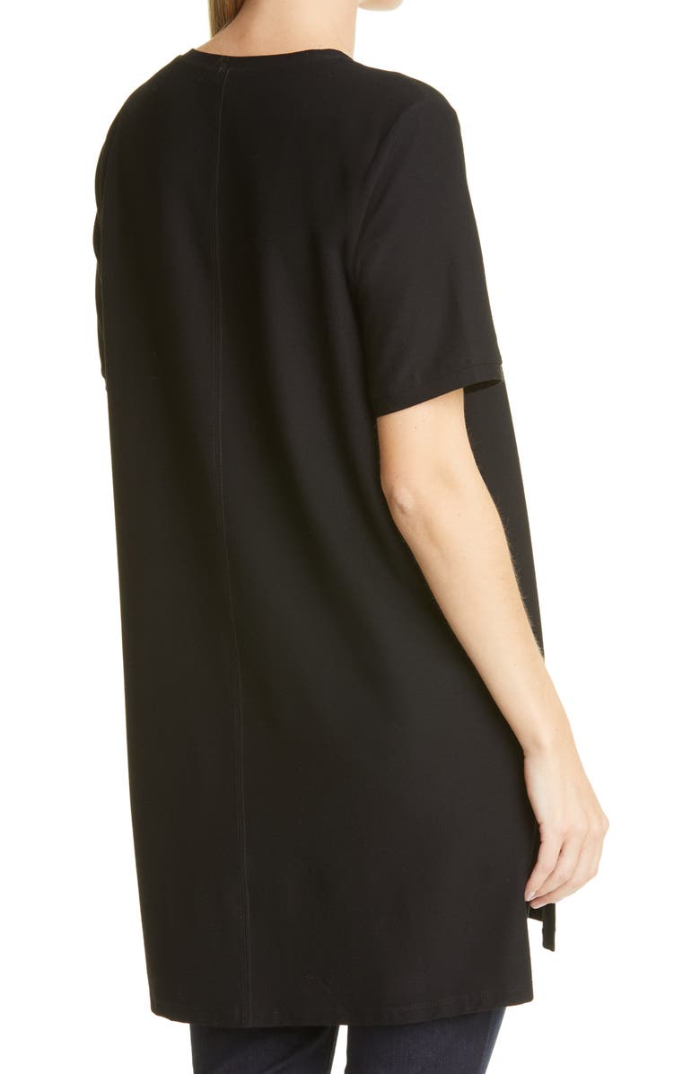 Eileen Fisher Stretch Crepe Tunic, Alternate, color,