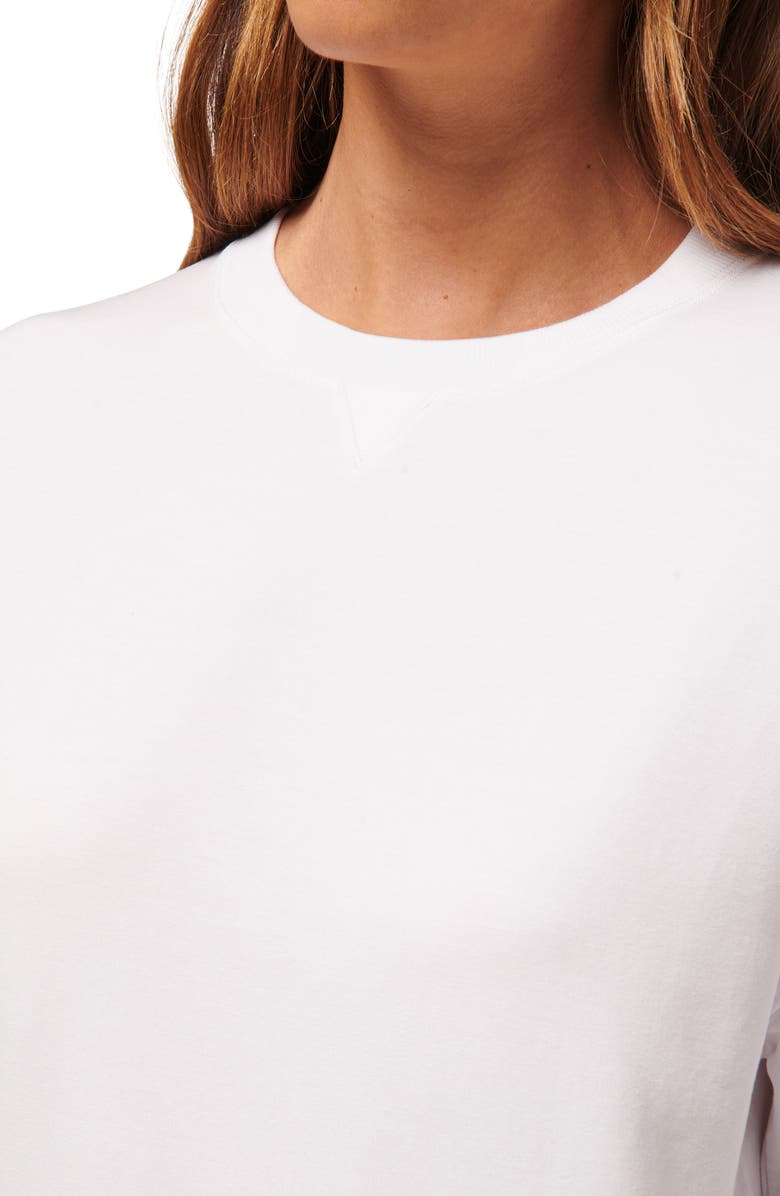 TravisMathew Cloud Sweatshirt, Alternate, color, White