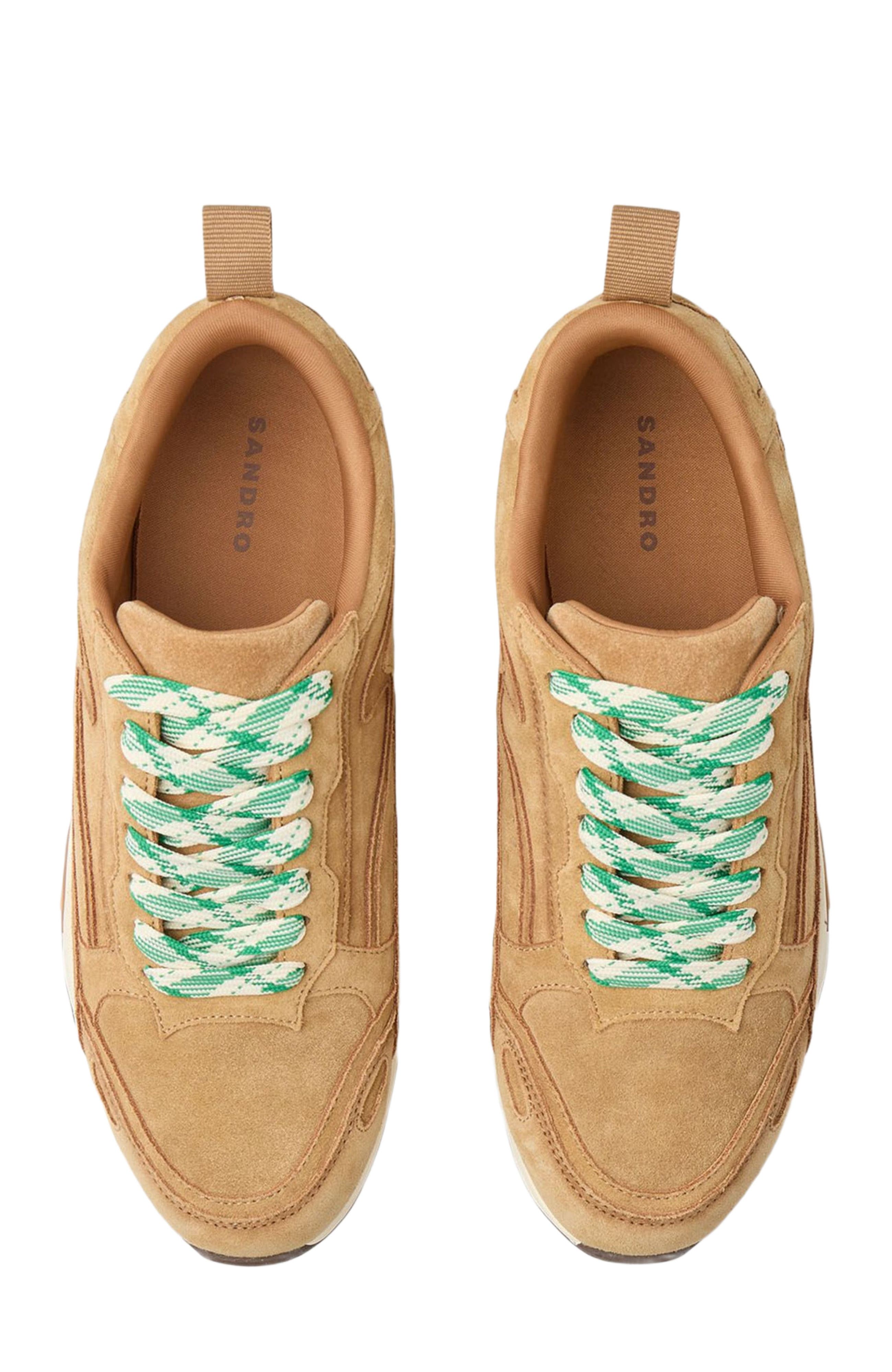 SANDRO Flame sneakers, Alternate, color, 