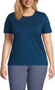Lands' End Supima Cotton Crewneck T-Shirt