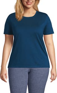 Lands' End Relaxed Supima Cotton T-Shirt
